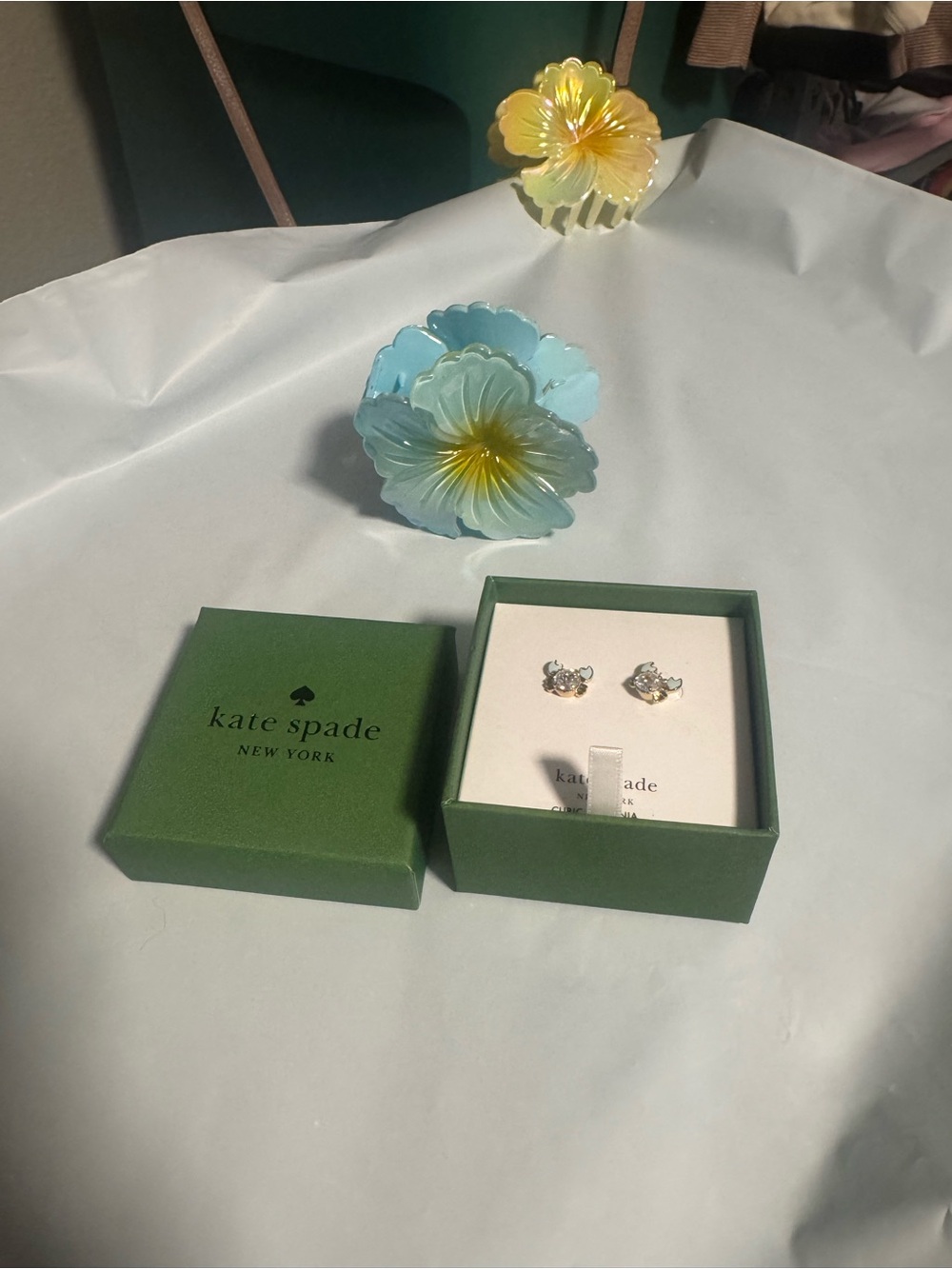 Kate Spade Pierced Earring Set Crab